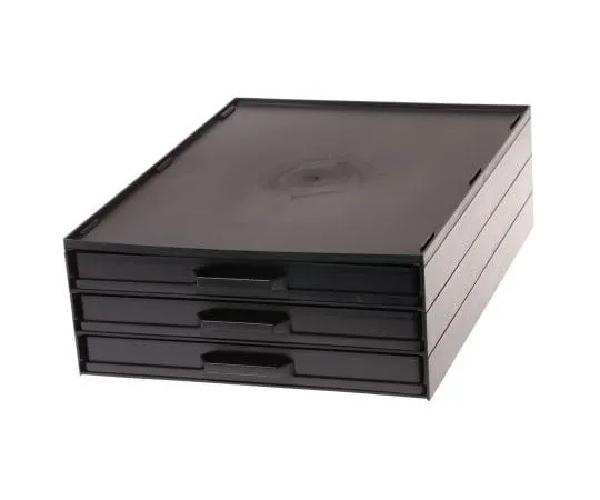 63-7381-59　Licefa 3抽屉存储单元，108mm x 265mm x 355mm　A1-4/3 ESD