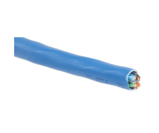 63-7385-40　Belden Blue Cat6 Cable UTP LSZH Unterminated/Unterminated Low Smoke 0 Halogen (LSZH) ，100m　7965ENH.00B100