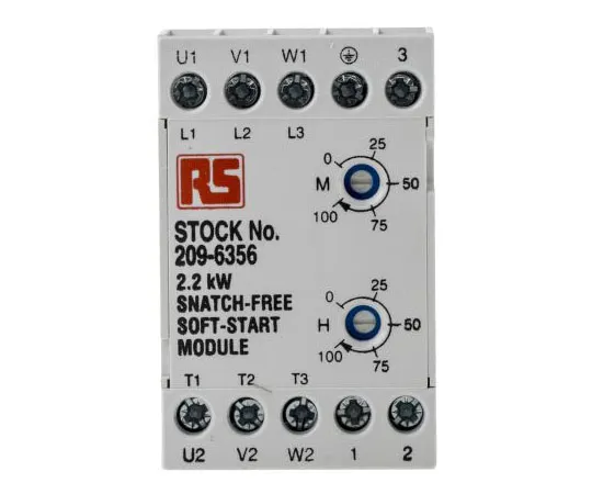63-7424-35　RS 5.5 A软起动器，IP20, 2.2 kW, 380→460 V交流发电机　209-6356