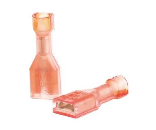 63-7445-76　TE Connectivity Ultra Fast Plus.187系列红色绝缘外壳，4.75 x 0.81mm,0.3mm2至0.8mm2,22AWG至　2-520411-2
