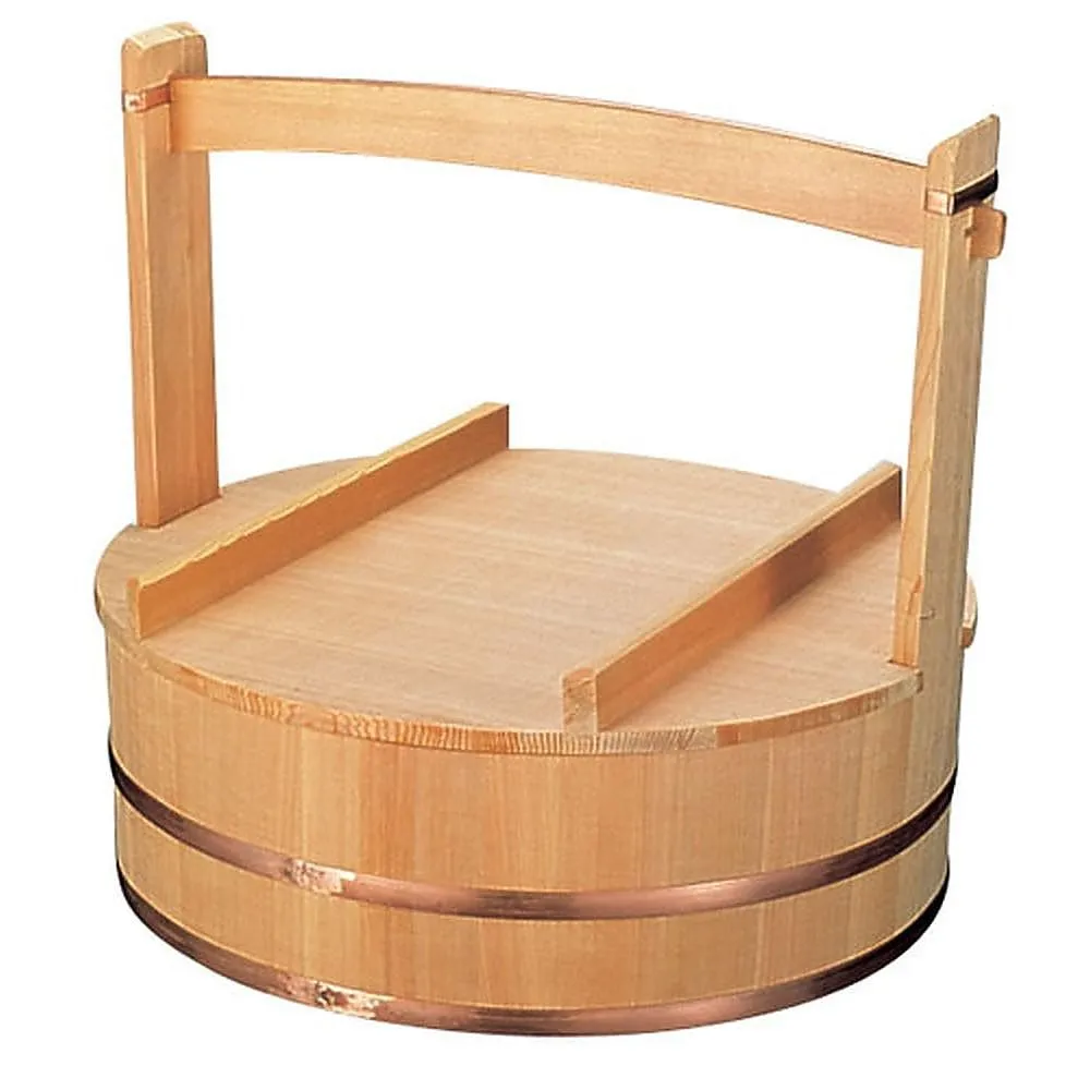 62-6438-70　Wooden Delivery Okamochi (Sawara) 49 cm
