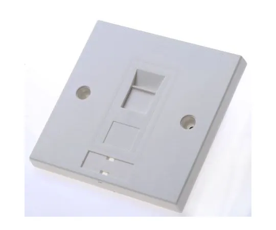 63-7480-93　单RJ45Cat5UTP1钢壁板　BWNC-00007-02
