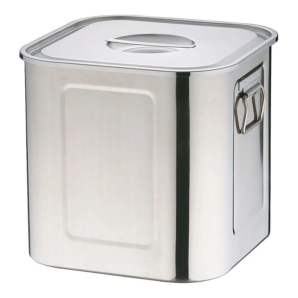 62-6386-47　Eco Clean UK Deep Square Kitchen Pot 36 cm　AEK1315