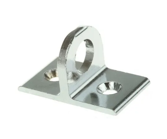 63-7478-80　柱头黄铜镀铬马口铁，35 x 20mm,6.3mm　72-7-3819