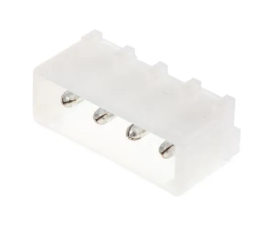 63-7360-14　TE Connectivity CommercialMATE-N-LOK,4路，直线式PCB头　350211-1