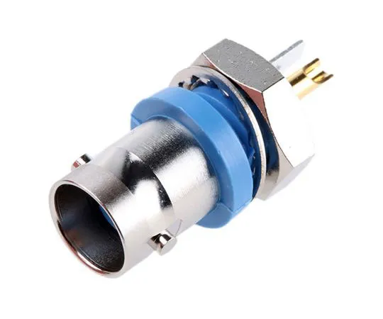 63-7416-73　Telegartner直线50Ω面板安装BNC接头，插孔，镍，焊点终止　J01001B0043