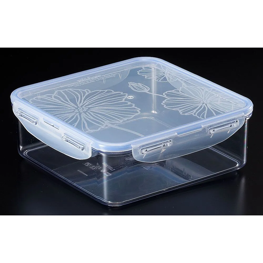 62-6389-52　L&L Bis-free Container Square 1.8 L　LBF858