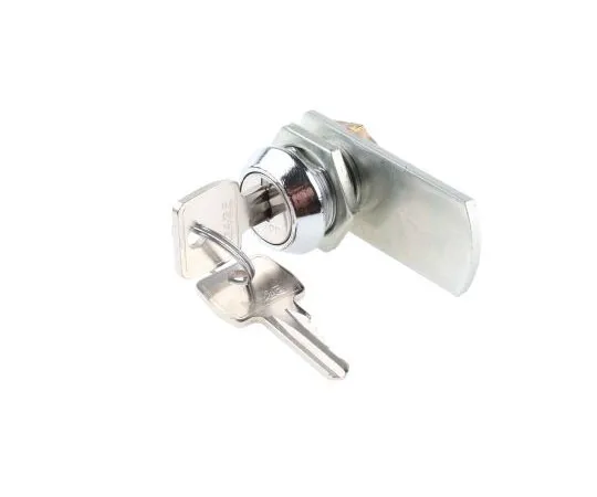 63-7490-07　Euro-Locksa Lowe&Fletcher Group公司Panel to Tongue Depth 13mm Zamak Chrome Plated Camlock, Key to unlock　F5E-03-2 (1242E)
