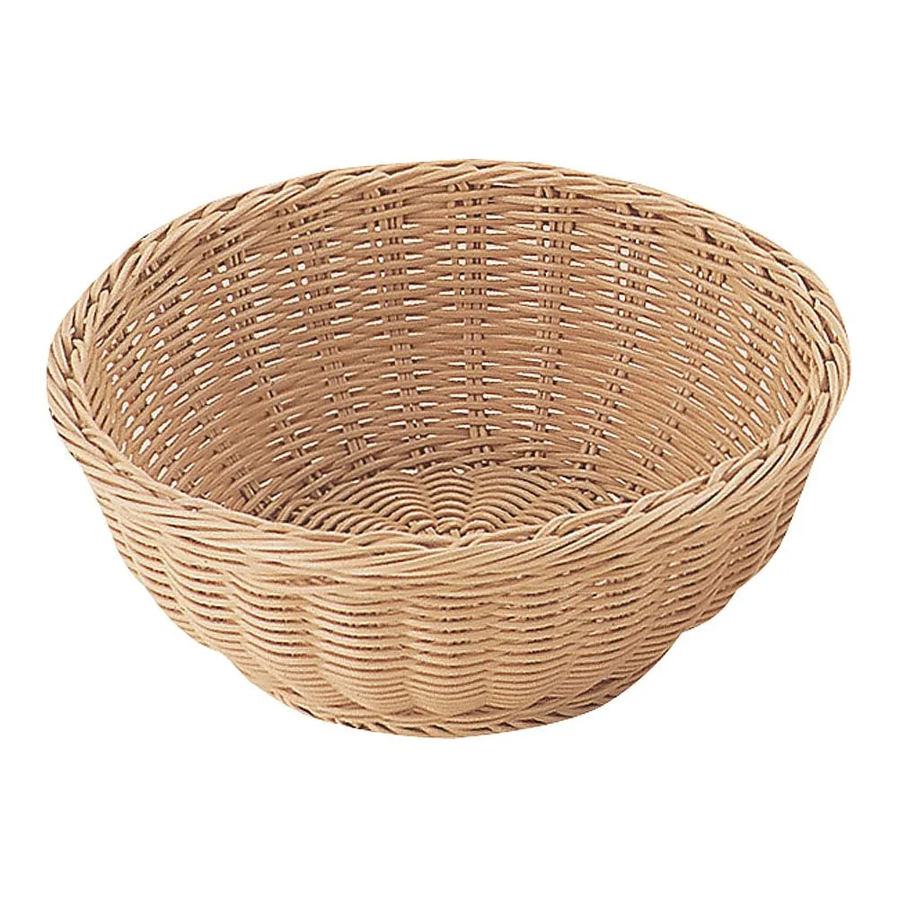 62-6403-50　PP Round Basket Ivory Type 21　RO-205-IV