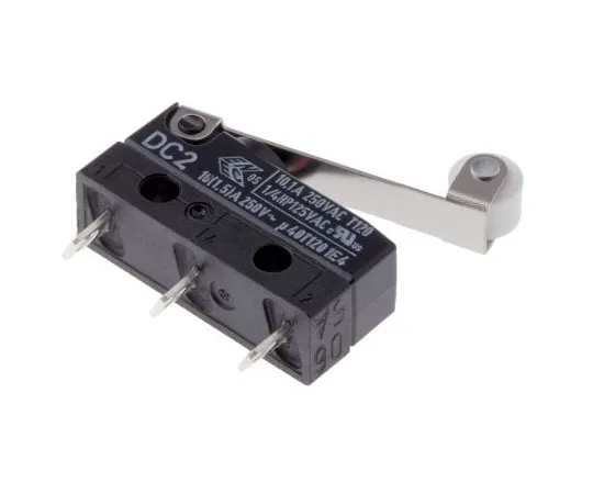 63-7470-82　SPDT-NO/NC滚子杠杆微动开关，10.1 A@250 V ac　DC2C-A1RC