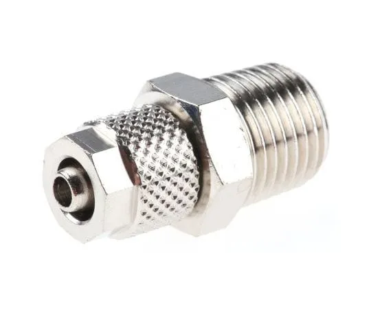 63-7478-59　RS PRO气动直插管适配器，R 1/4公管，推入6毫米　299-4058
