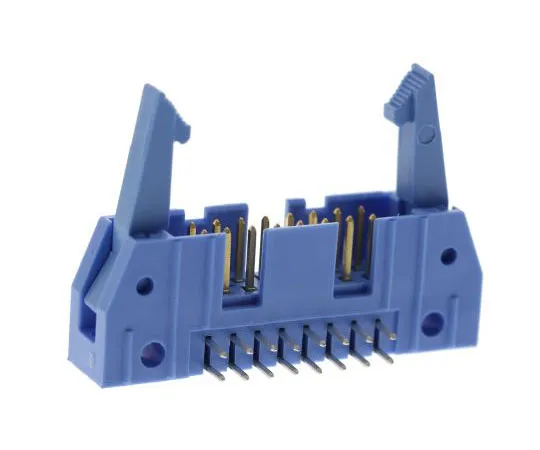 63-7359-24　TE ConnectivityAMP-LATCH, 16 Way, 2 Row, Right Angle PCB Header　2-5499141-3