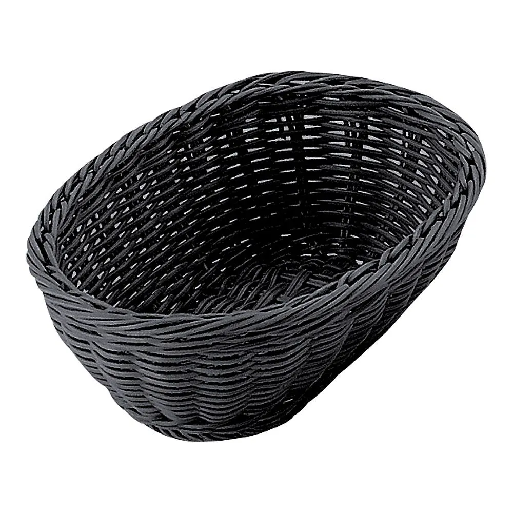 62-6403-44　PP Small Size Basket Black 21 Type　OV-132-BK