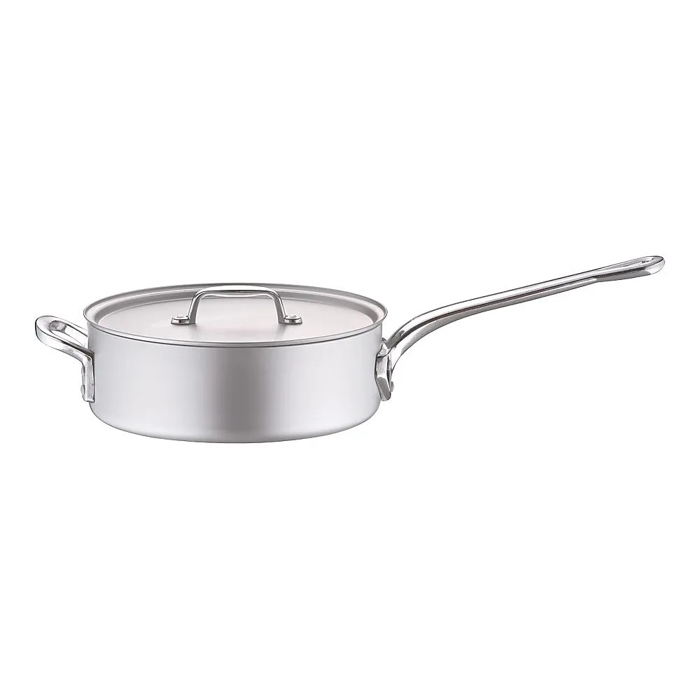 62-6339-25　Aluminum Pro Select Shallow One-Handed Hot Pot (Graduated) 30 cm