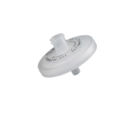 4-1301-05　［缺货］Acro Disc (R) 注射器过滤器高水合PTFE GF/0.45μm/φ25mm　AP-4919TC