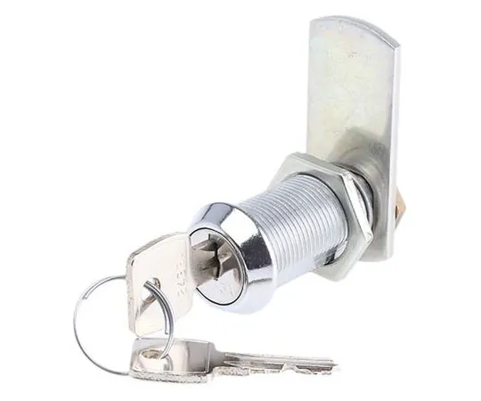 63-7490-02　Euro-Locksa Lowe&Fletcher Group公司Panel to Tongue Depth 32.7mm Zamak Chrome Plated Camlock, Key to unlock　F7A-03-2 (2433A)