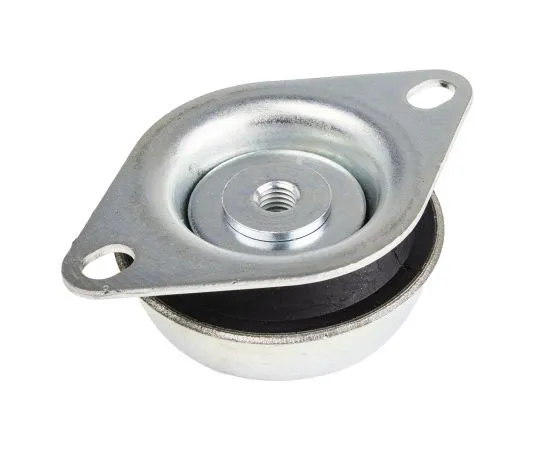 63-7385-44　RS PRO M12镀锌钢板抗振安装290压载，直径130mm。天然橡胶+100°C　162-3215