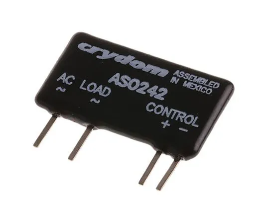 63-7471-55　Sensata/Crydom 2 A rms固态继电器，0交叉，PCB安装，SCR, 280 V rms最大负载　ASO242