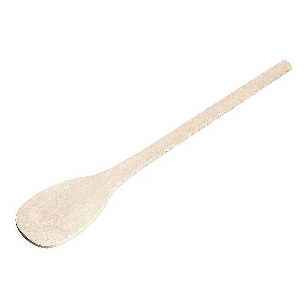 62-6383-15　Wooden round spatel (beech) 90 cm