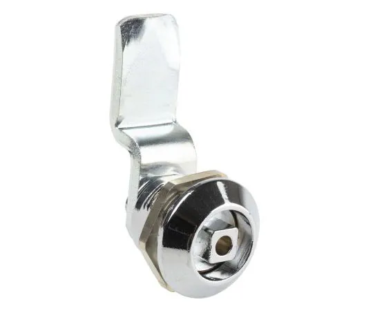 63-7489-77　EuroLocks a Lowe&Fletcher Group Companel Panel to Tongue Depth 25.6mm Zamak Chrome Plated Spanner Lock, Square Head　F186-02-2