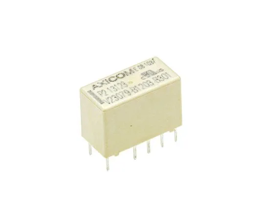 63-7360-93　用于信号应用的DPDT PCB安装锁定继电器5 A,12V直流　V23079-B1203-B301