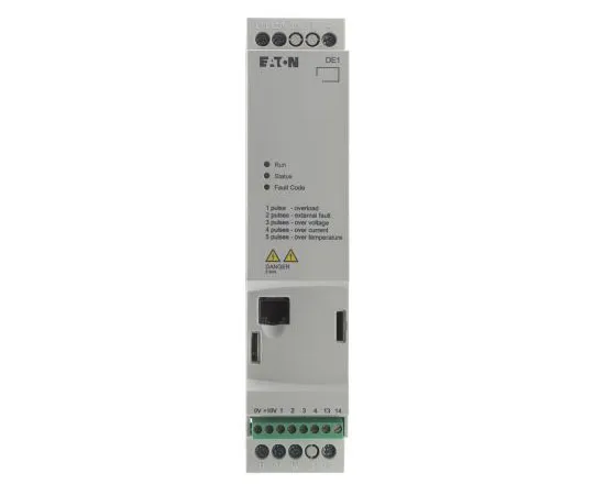 63-7388-69　伊顿变速起动器，1相输入，60Hz输出0.25 kW, 230 V交流电，1.4 ADE11,IP20　180656 & DE11-121D4NN-N20N