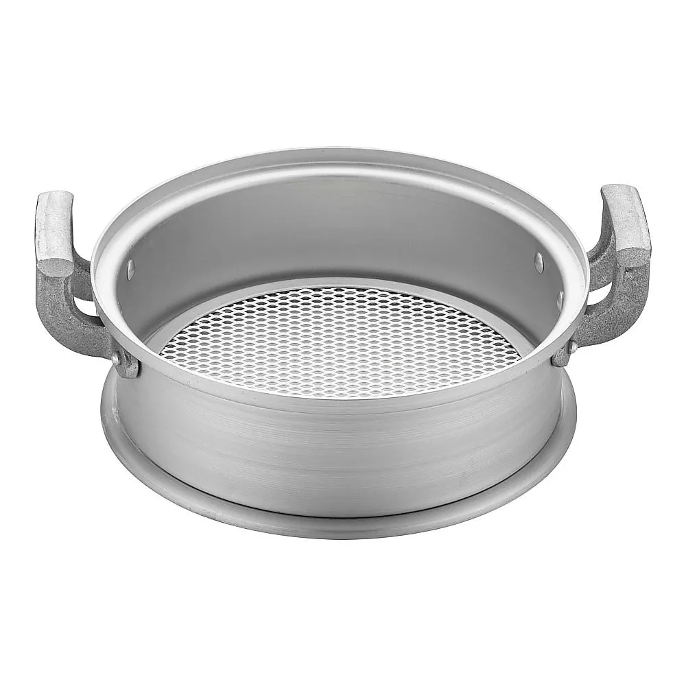 62-6442-64　Aluminum Chinese Seiro Meat (for Hot Pot with Circles) 30 cm
