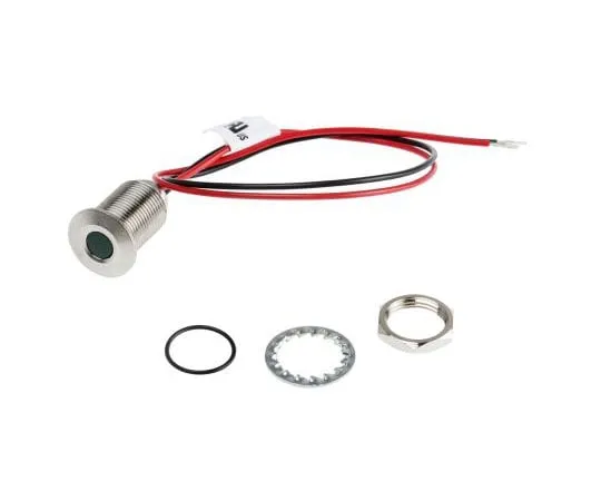 63-7371-12　RS PRO绿色指示器，10.8→13.2 V直流，10mm安装孔尺寸，导线终止，IP67　139-3352