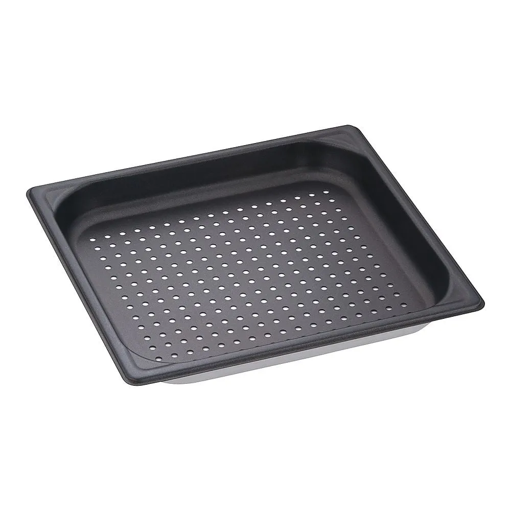 62-6361-90　Aluminum Non-Stick Hole Hotel Pan 2/3 x 40 mm Meister