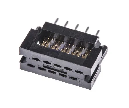 63-7678-60　TE Connectivity 10 WAY用于电缆安装的IDC连接器插头，2行　2-746610-1