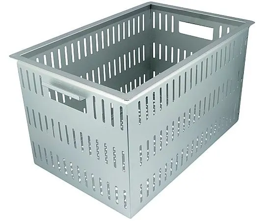 68-4536-72　18-8 Lightweight Stainless SteelContainer Bottom High Ventilation Type 515 x 340 x H290mm　ST-1A290