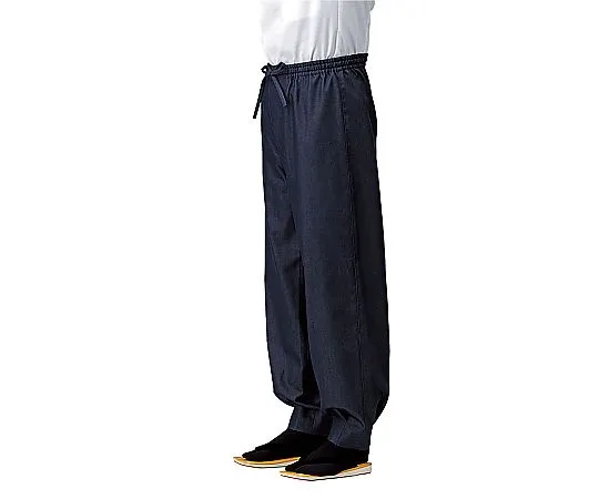 62-6641-81　Unisex Bright Denim Pants Dark Blue L　SLB674-1