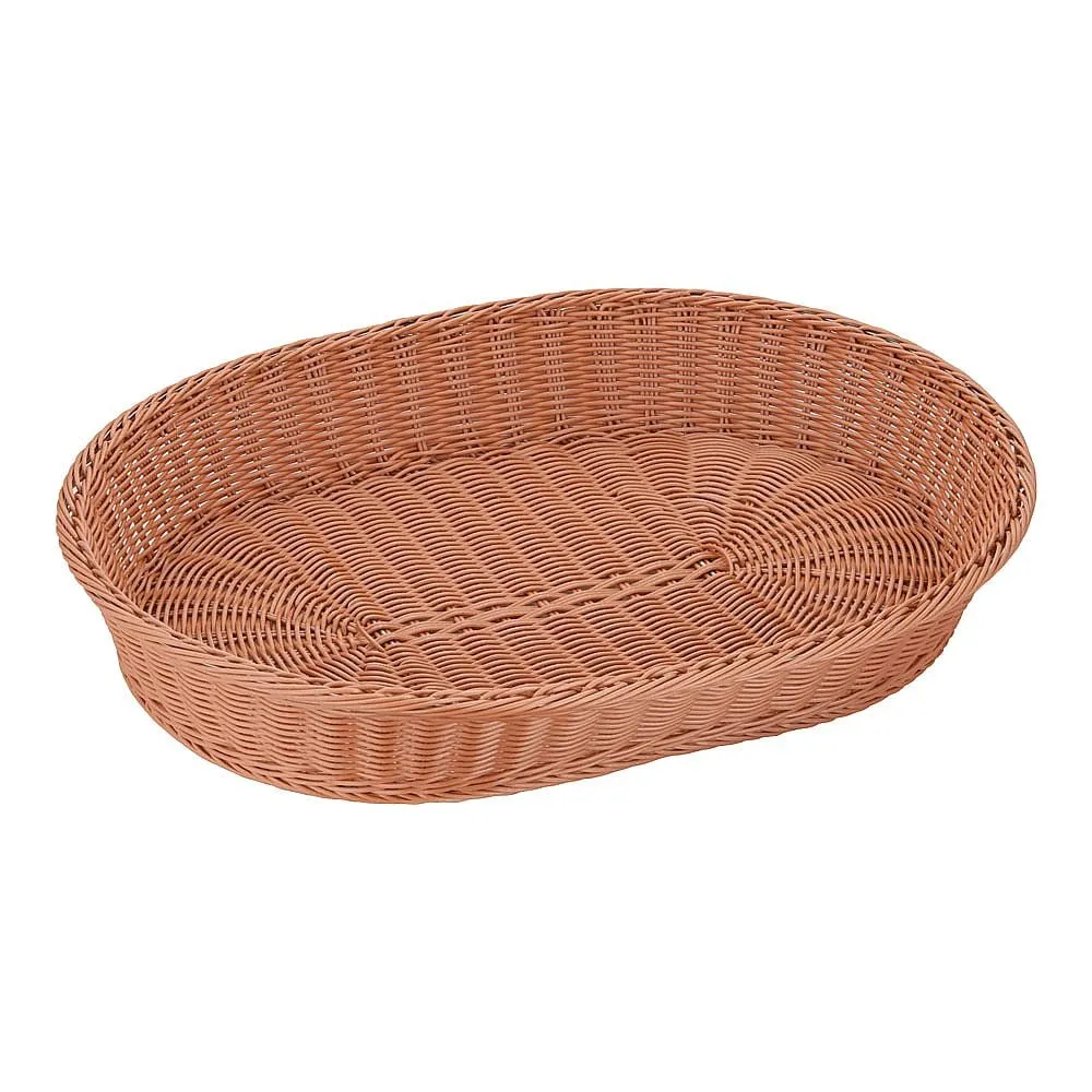 62-6581-58　Resin basket, small size, 60 cm, tea　WBS1805