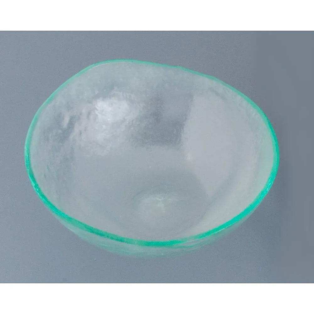 62-6835-93　Tiger Glass Round Bowl 255 Clear　022-032-00