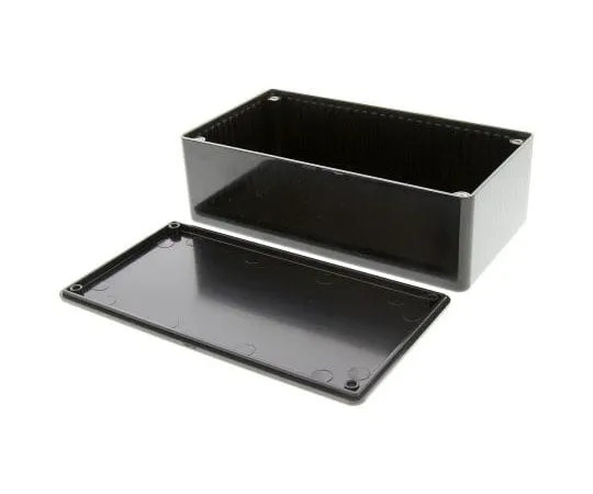 63-7586-04　Hammond 1591, ABS外壳，IP54, 150 x 80 x 50mm　1591DBK