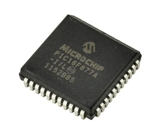 63-7563-52　单片机PIC16F877A-I/L,8位PIC单片机，20MHz, 14.3 kB, 256 B闪存，44-PinPLCC　PIC16F877A-I/L