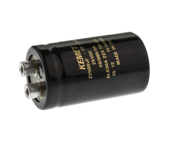 63-7516-52　凯美特22000μF25V直流电解铝电容器，底盘安装36 x 62mm+85°C 36mm 62mm　ALS30A223DB025