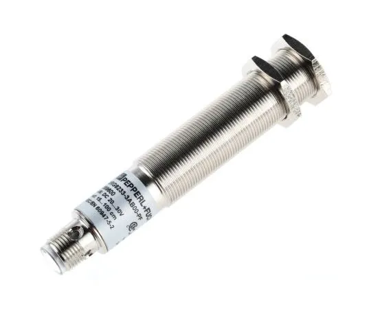 63-7594-67　胡椒+Fuchs超声波传感器桶M18 x 1,150→1000 mm,PNP-NO, M12 -4 Pin IP67　3RG6233-3AB00-PF