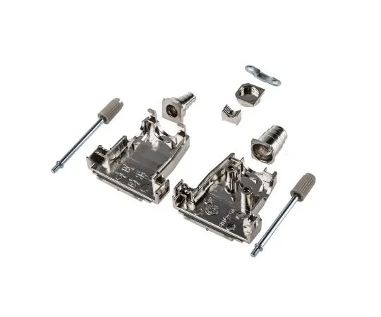 63-7538-06　MH连接器MHDSSK-T/M系列ABS夹角，直D-sub连接器背壳，15路，抗应变　MHDSSK-M-15-L-K