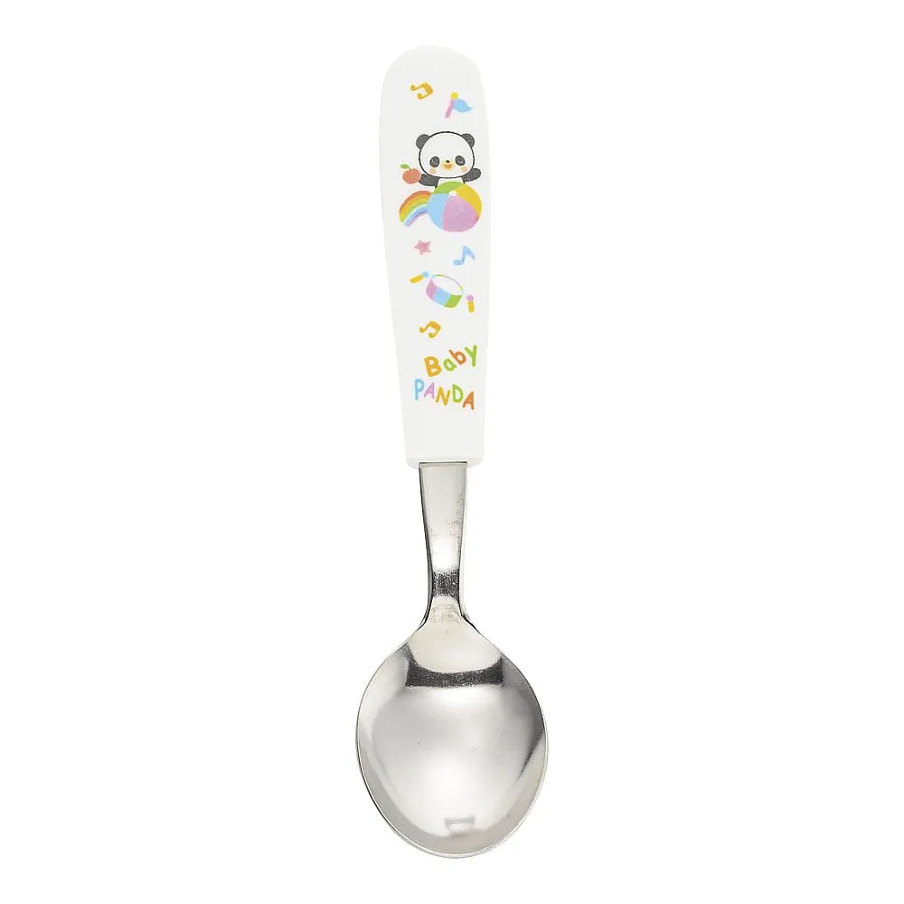 63-5714-19　Melamine Children's Dish "Baby Panda" Spoon　RAK1401