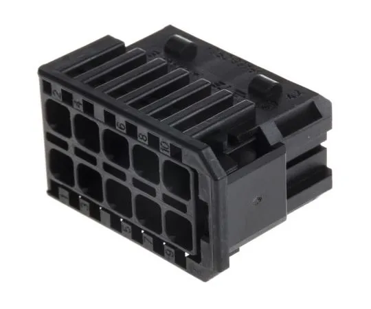 63-7684-79　TE Connectivity AMP MCP 2.8 Female Connector Housing,5.5mm Pitch, 10 Way, 2行　1418994-1