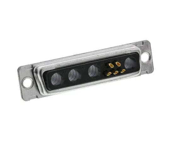 63-7624-29　安费诺FCI DW系列电缆安装，9针D-副连接器插座，外壳尺寸B混合接触D-副　DB9W4SA00LF