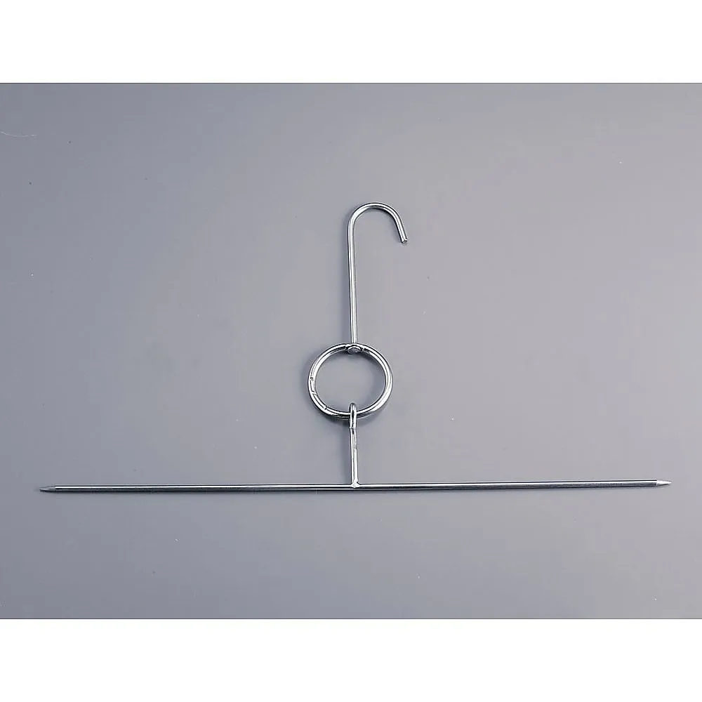 63-1252-59　Chen Shiki Stainless Steel Grilled Pork Hook Horizontal Type　RRS004