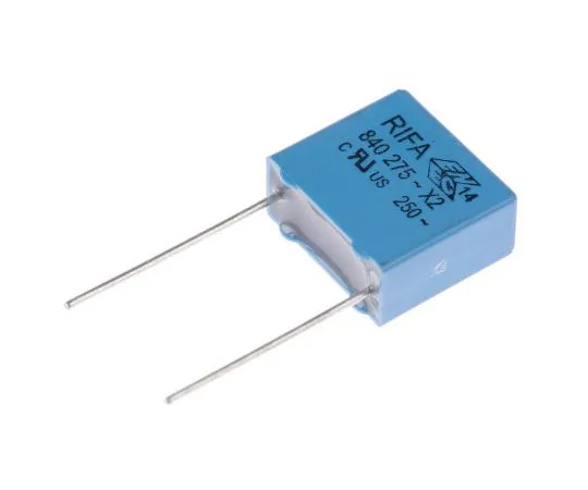 63-7638-77　凯美特100nF聚丙烯电容器PP 275 V ac, 760 V dc±20%孔容PHE840系列　PHE840MA6100MA04R17