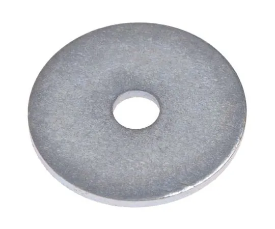 63-7659-95　光亮镀锌钢板护泥垫圈，M5×25mm,厚度1.5mm　666-7757