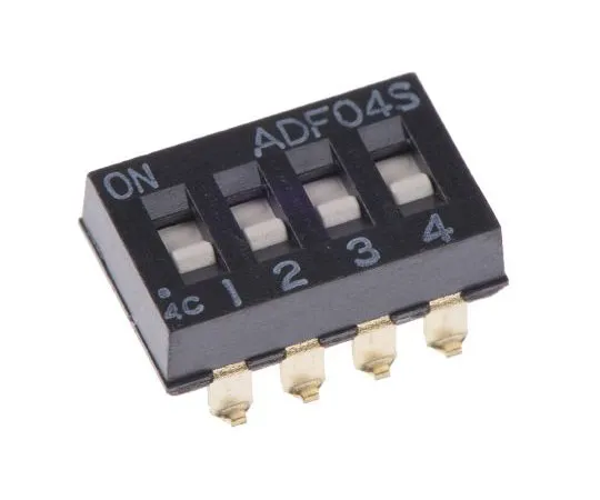 63-7649-76　4路表面安装DIP交换机4P　ADF04S04