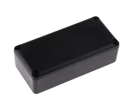 63-7557-24　黑色ABS带盖点心盒，58 x 28 x 18mm　RX2KL06/S-5