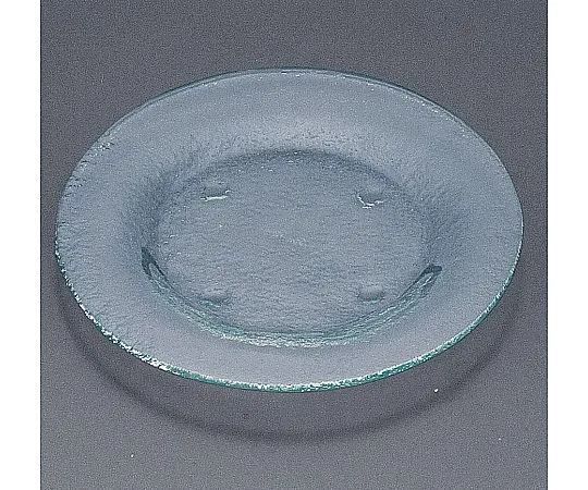 62-6835-89　Tiger Glass Round Plate 205 Clear　163-031-00