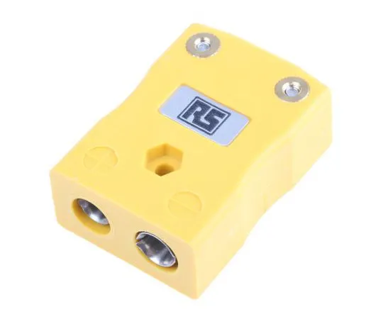 63-7556-28　RS PRO BS标准在线插口连接器，用于K型热电偶K型，标准K型　456-0540