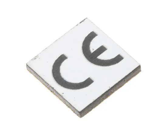 63-7534-93　RS PRO胶粘剂预印胶粘剂标签-CE。数量:50　419-0135